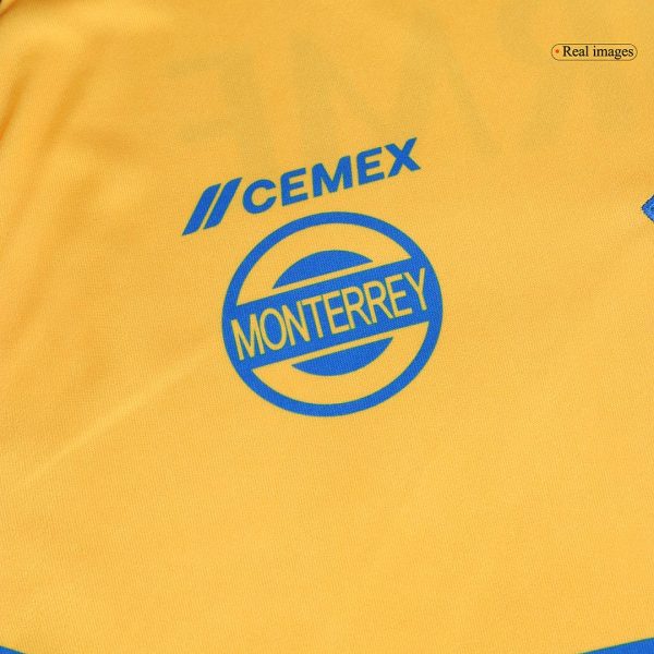 Tigres Uanl Home Soccer Jersey 2024 25 8