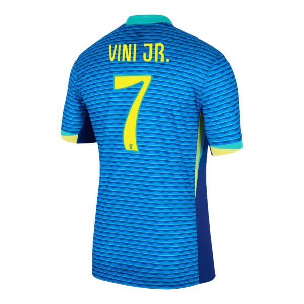 Vini Jr 7 Brazil Away Soccer Jersey Copa America 2024 2