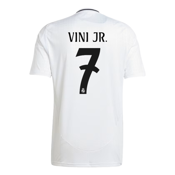 Vini Jr 7 Real Madrid Home Soccer Jersey 2024 25 2