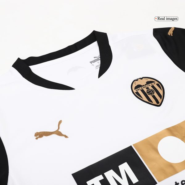 Valencia Home Soccer Jersey 2024 25 6