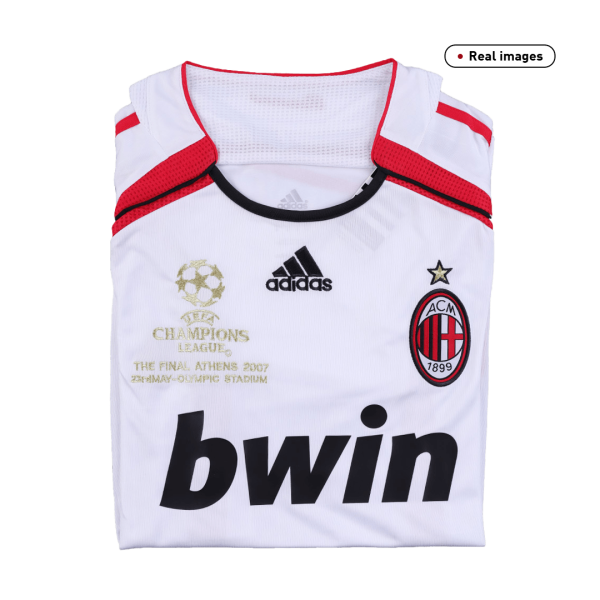 Vintage Soccer Jersey Kaka 22 Ac Milan Away 2006 07 Ucl 2