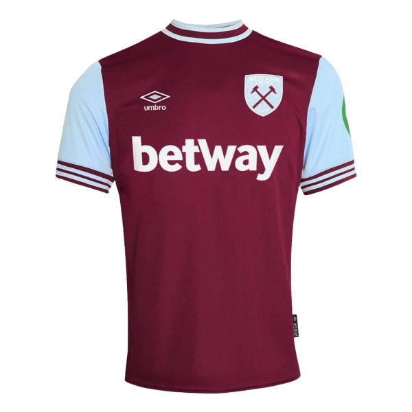 West Ham United Home Soccer Jersey 2024 25