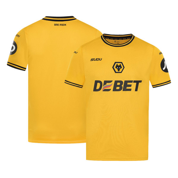 Wolverhampton Wanderers Home Soccer Jersey 2024 25 2