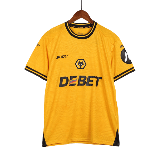 Wolverhampton Wanderers Home Soccer Jersey 2024 25 3